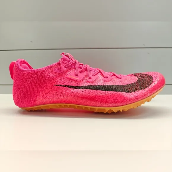 Nike Zoom Superfly Elite 2 Hyper Pink Orange Track Field Distance Cross Shoes 10