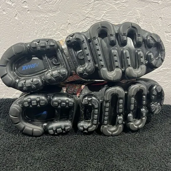 🔥NIKE Air VaporMax Flyknit 2 Black Multicolor with OG Box Men Sz 11.5 - PERFECT