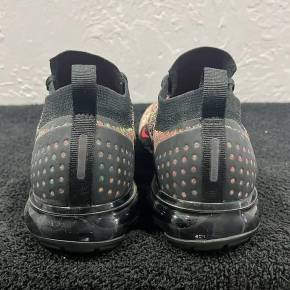 🔥NIKE Air VaporMax Flyknit 2 Black Multicolor with OG Box Men Sz 11.5 - PERFECT