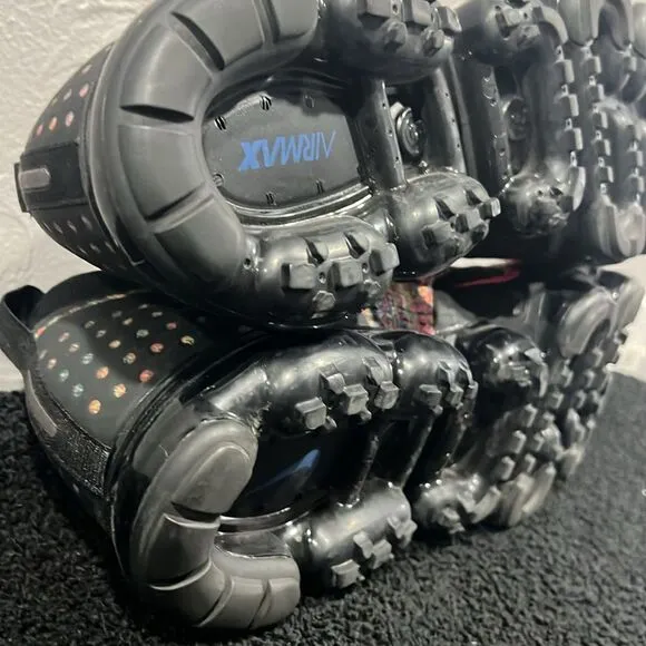 🔥NIKE Air VaporMax Flyknit 2 Black Multicolor with OG Box Men Sz 11.5 - PERFECT