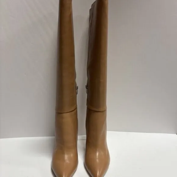 Nine West Women’s Richy Natural Knee High Boots, Size 10 M