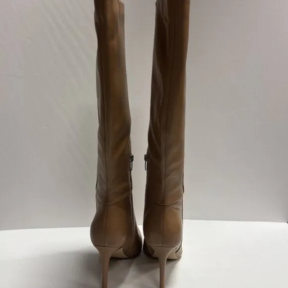 Nine West Women’s Richy Natural Knee High Boots, Size 10 M