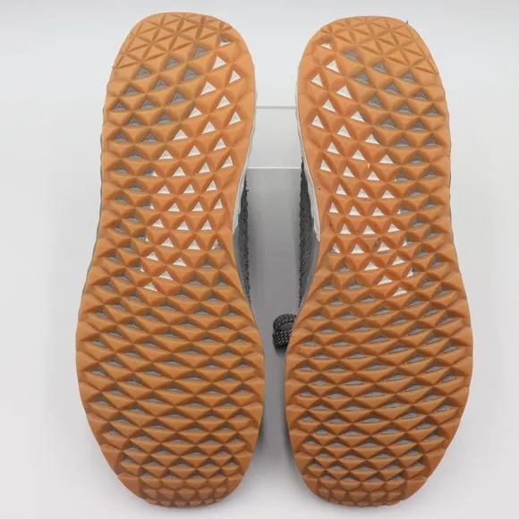 NoBull Diamond Knit Runner Mens 13 US Gray Athletic Training Shoes *No Insoles