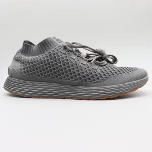 NoBull Diamond Knit Runner Mens 13 US Gray Athletic Training Shoes *No Insoles
