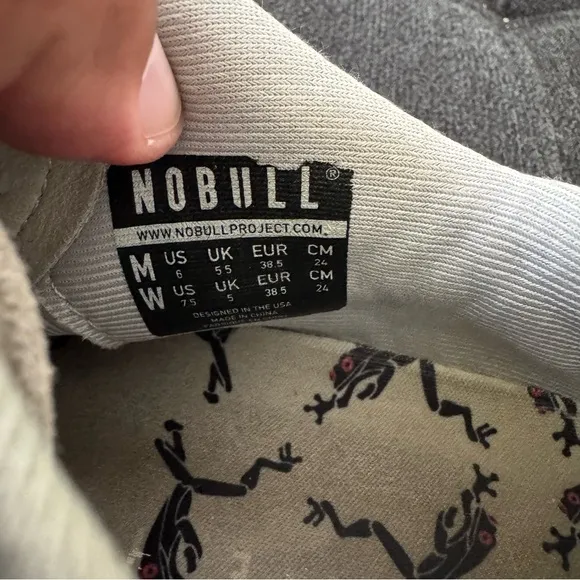 NOBULL Outwork Super Fabric Strenght Training Shoes SZ 7.5