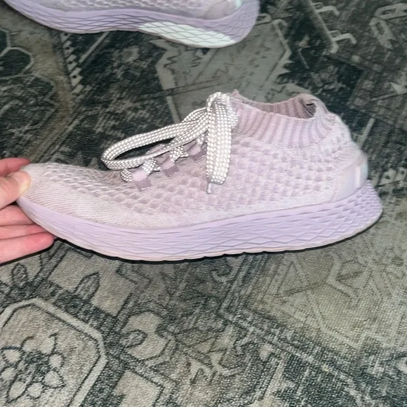 Nobull unisex Allday knit lilac sneakers size 7 men’s 8.5 women’s