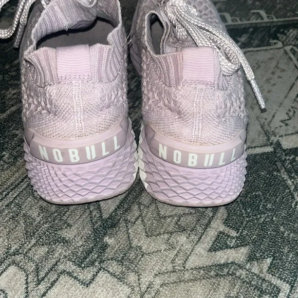 Nobull unisex Allday knit lilac sneakers size 7 men’s 8.5 women’s