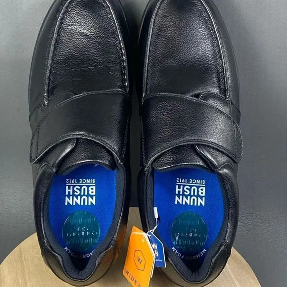 Nunn Bush Cam Moc Toe Strap Loafer Shoes mens size 13 w (new without box)