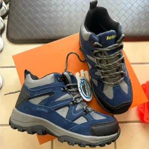 NWB Northside Youth Kids Boys Girls Blue Suede Hiking Shoes Boots