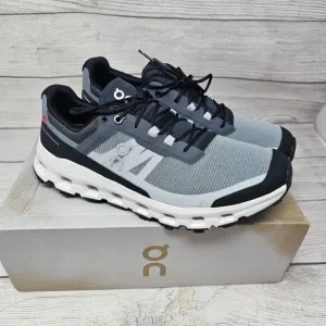 NWB ON CLOUDVISTA Women's BLACK WHITE Athletic Training Running Walking Shoes 11