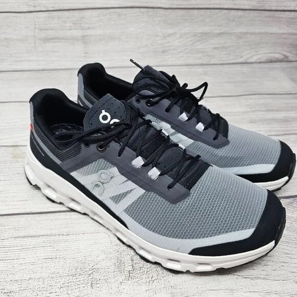 NWB ON CLOUDVISTA Women's BLACK WHITE Athletic Training Running Walking Shoes 11