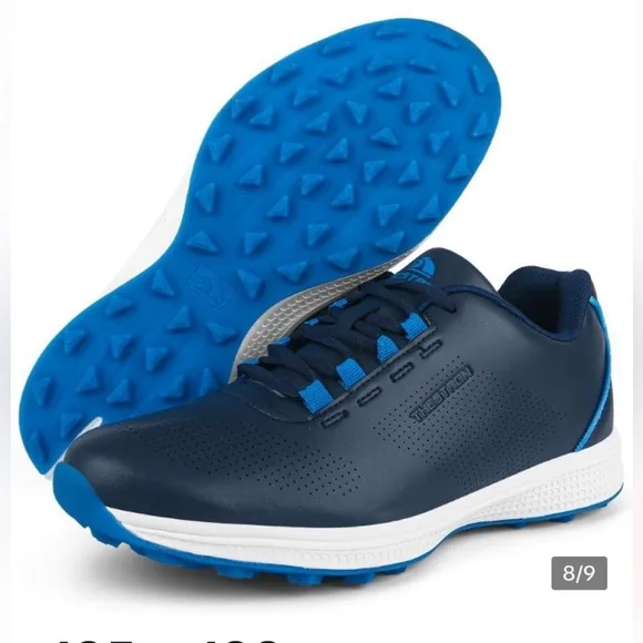 NWOB Thestron men Golf Shoes Professional Sneakers Outdoor Golfing Footwear 11.5