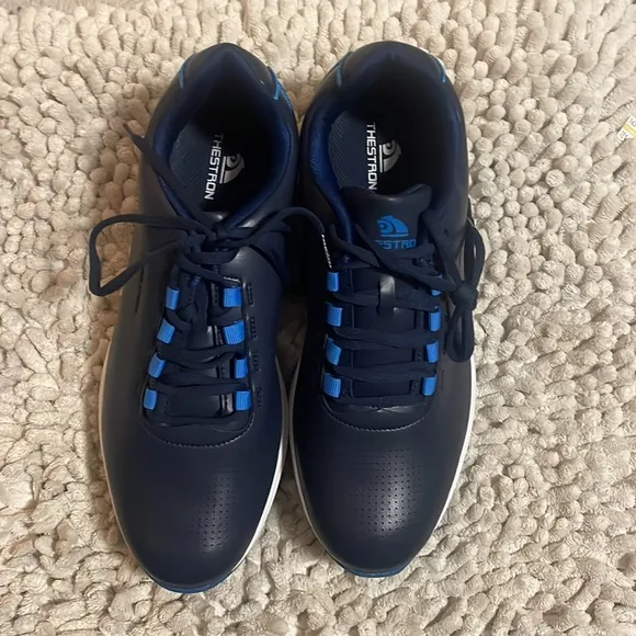 NWOB Thestron men Golf Shoes Professional Sneakers Outdoor Golfing Footwear 11.5