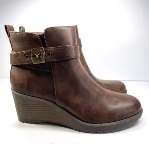 NWOT Dr. Scholl's Boots Women’s Size 8.5M Camille Wedge Ankle Boots
