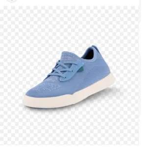 NWOT Vessi Blue and Off White Weekend Sneaker