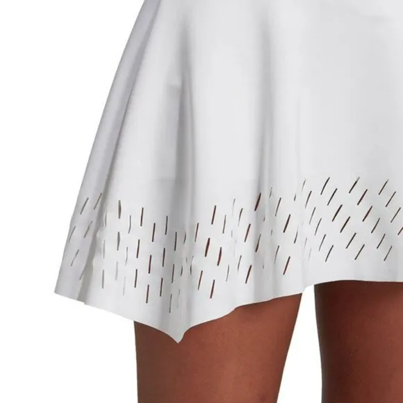 NWT Adidas Stella McCartney white Laser Tennis Skort Skirt Shorts M Medium