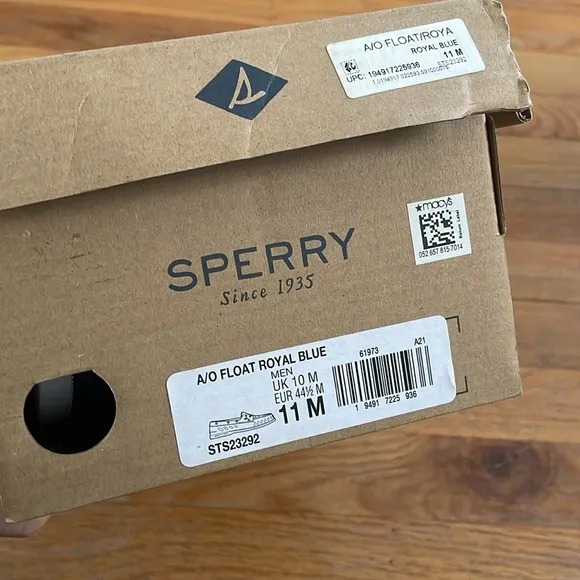 NWT Authentic Sperry Boat Shoes