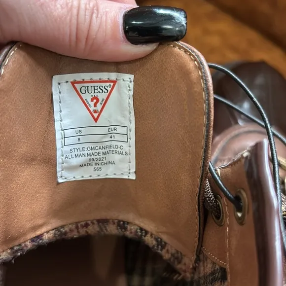 NWT Guess Men’s Boots