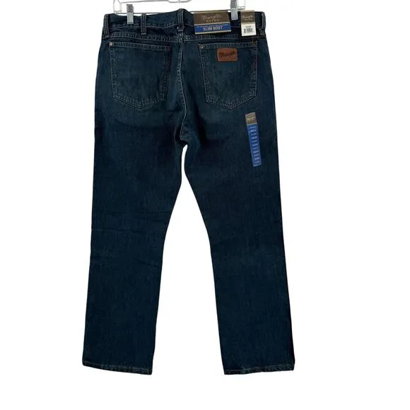 NWT MEN'S WRANGLER RETRO SLIM FIT BOOTCUT JEAN