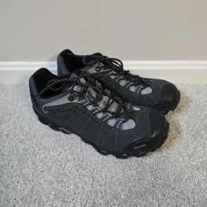 Oboz Bridger Low B-DRY Men's Hiking Shoes Dark Shadow M11 Wide Gorpcore Camping