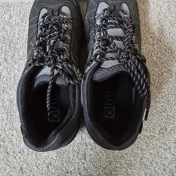 Oboz Bridger Low B-DRY Men's Hiking Shoes Dark Shadow M11 Wide Gorpcore Camping