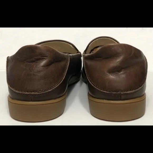 Olukai kiele brown loafers