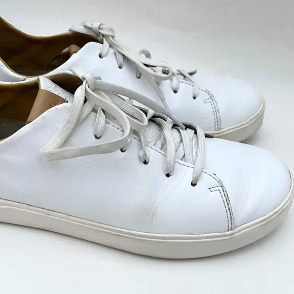 OluKai Lae‘ahi Lī ‘Ili Waterproof Leather Sneakers