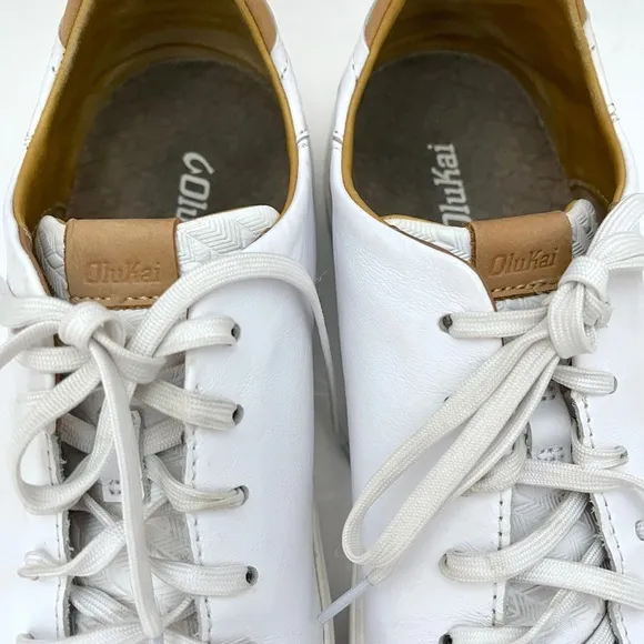 OluKai Lae‘ahi Lī ‘Ili Waterproof Leather Sneakers
