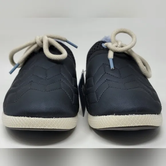 OLUKAI Mahiki Moonlit Ocean Slip On Shoes Black 20477-4040 Women’s Size 11 New