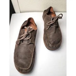 Olukai Men's Brown Leather Casual Slipper Shoes Size 11