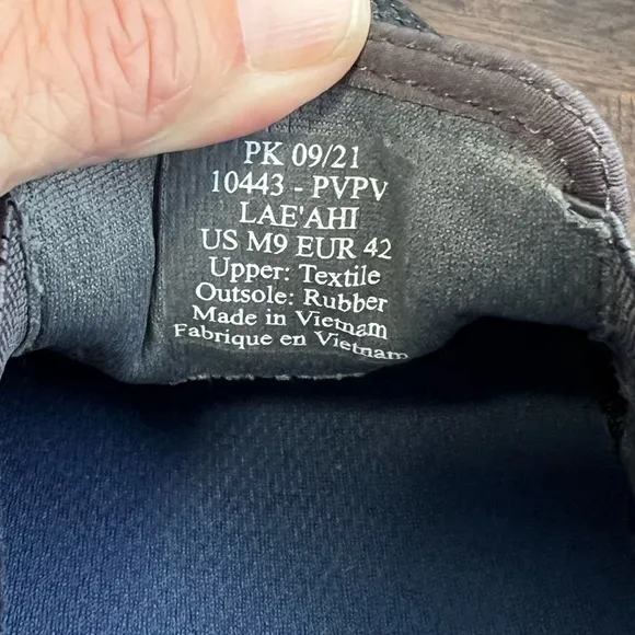 OLUKAI Mens Lae ‘ahi Slip-On Shoes Size Men’s 9 Color Pavement (Gray)