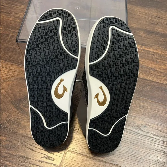 OLUKAI Mens Lae ‘ahi Slip-On Shoes Size Men’s 9 Color Pavement (Gray)