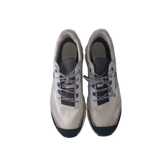 On Cloud Cloudvista Shoes Men’s 10.5 White Gray Black Trail Running Hiking