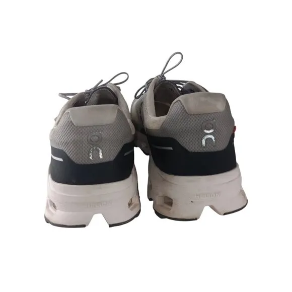 On Cloud Cloudvista Shoes Men’s 10.5 White Gray Black Trail Running Hiking