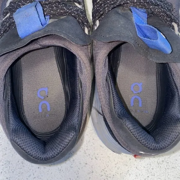 ON Cloudnova Eclipse Chambray Blue Gray Running Training Sneakers Shoes-Mens 9
