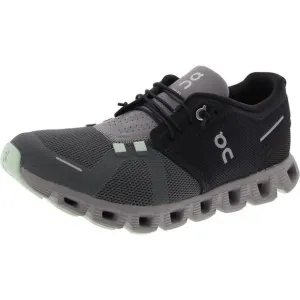 On Mens Cloud 5 Black Fitness Gym Athletic and Training Shoes Sneakers New