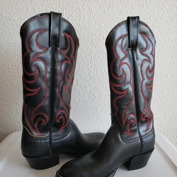 Ortho O'Sullivan Ease Men High Western Rancho Cowboy Rodeo Boots#