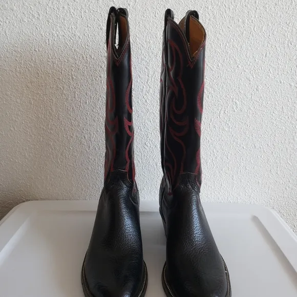 Ortho O'Sullivan Ease Men High Western Rancho Cowboy Rodeo Boots#
