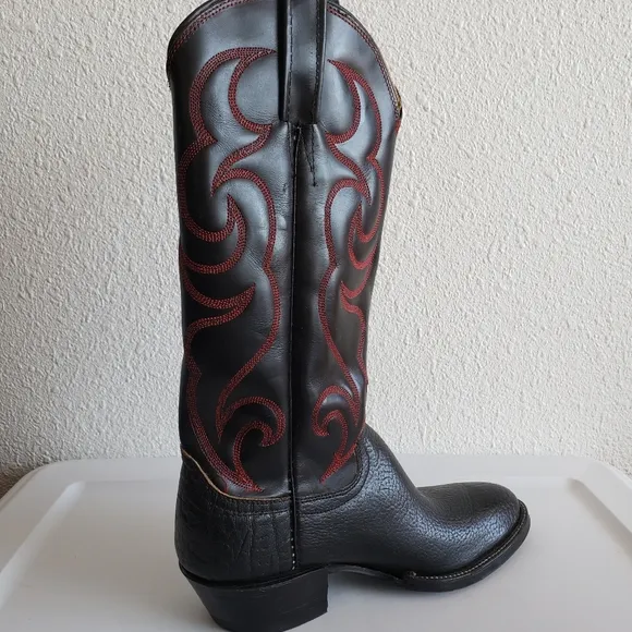 Ortho O'Sullivan Ease Men High Western Rancho Cowboy Rodeo Boots#