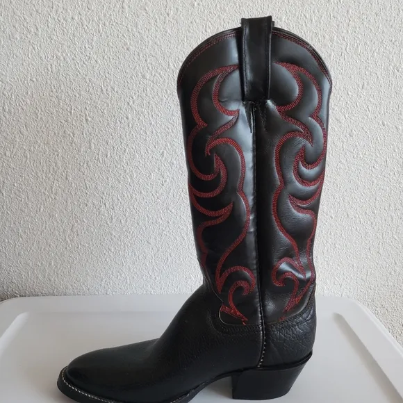 Ortho O'Sullivan Ease Men High Western Rancho Cowboy Rodeo Boots#