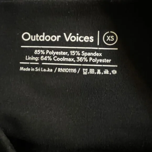 Outdoor Voices Free Form Short Active Stretch Womens XS