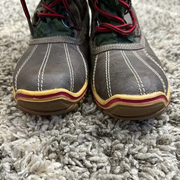 Pajar Adriana Winter Fleece Lined Green Snow Boots 7 7.5 EU 38