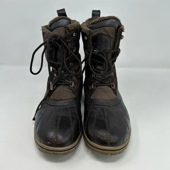 Pajar Canada Men's Brown Waterproof Snow Boots Size 12-12.5 Winter