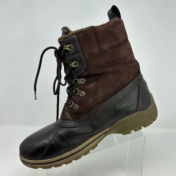 Pajar Canada Men's Brown Waterproof Snow Boots Size 12-12.5 Winter