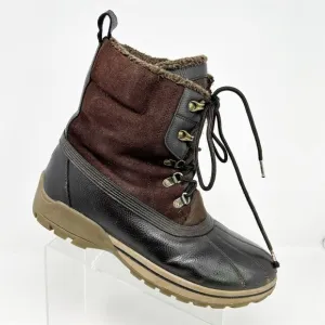 Pajar Canada Men's Brown Waterproof Snow Boots Size 12-12.5 Winter