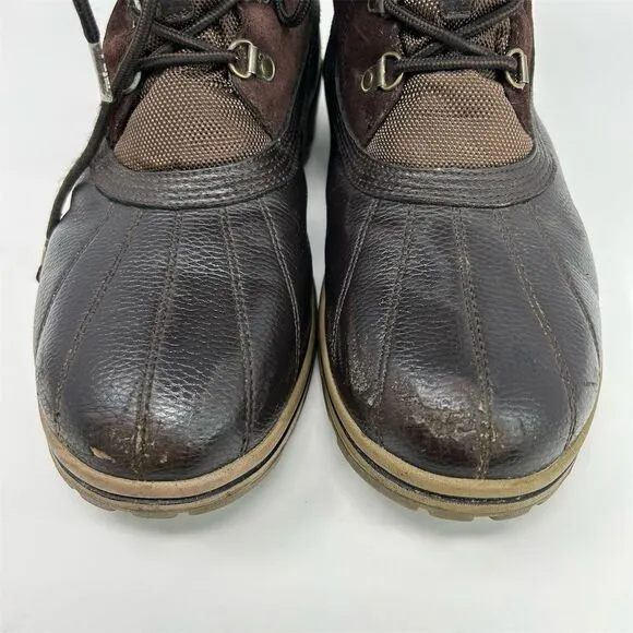 Pajar Canada Men's Brown Waterproof Snow Boots Size 12-12.5 Winter