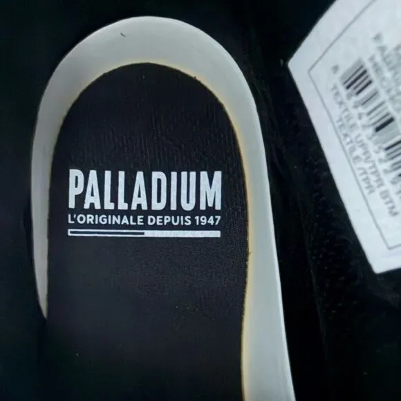 Palladium L’Originale Revolt Hi TX Combat Black Boots Women’s Size 6 Medium