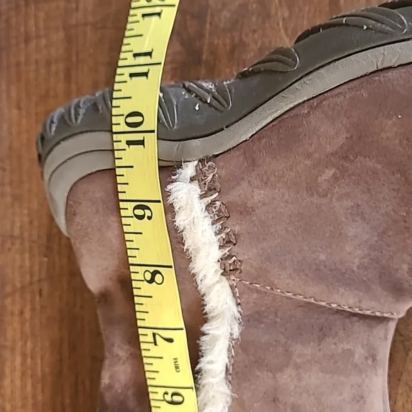 Patagonia Boots Women's sz 6 Lugano Espresso Suede Waterproof Tall Snow Boots