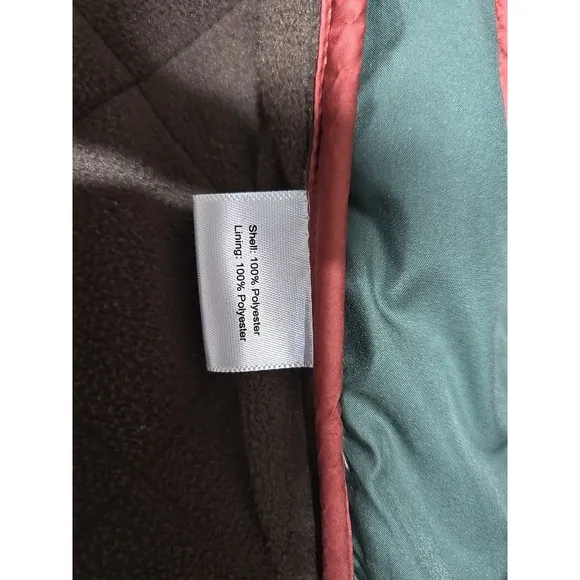 Peter Millar Golf Vest Mens XL Brown Essex Quilted Full Zip