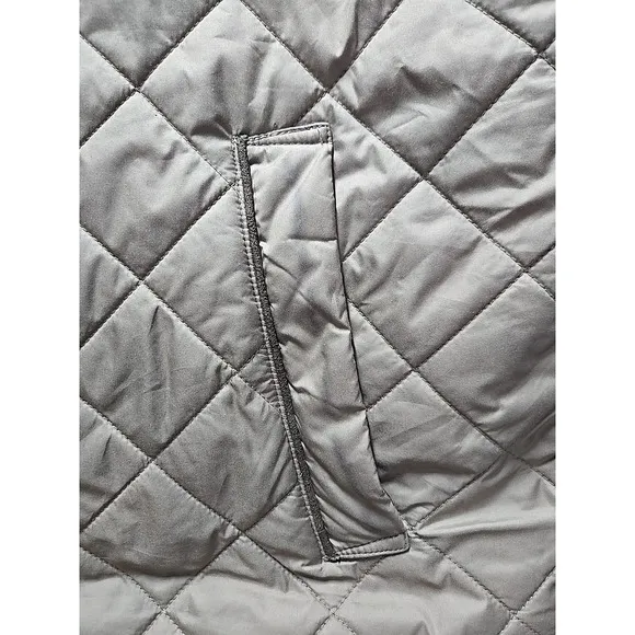 Peter Millar Golf Vest Mens XL Brown Essex Quilted Full Zip